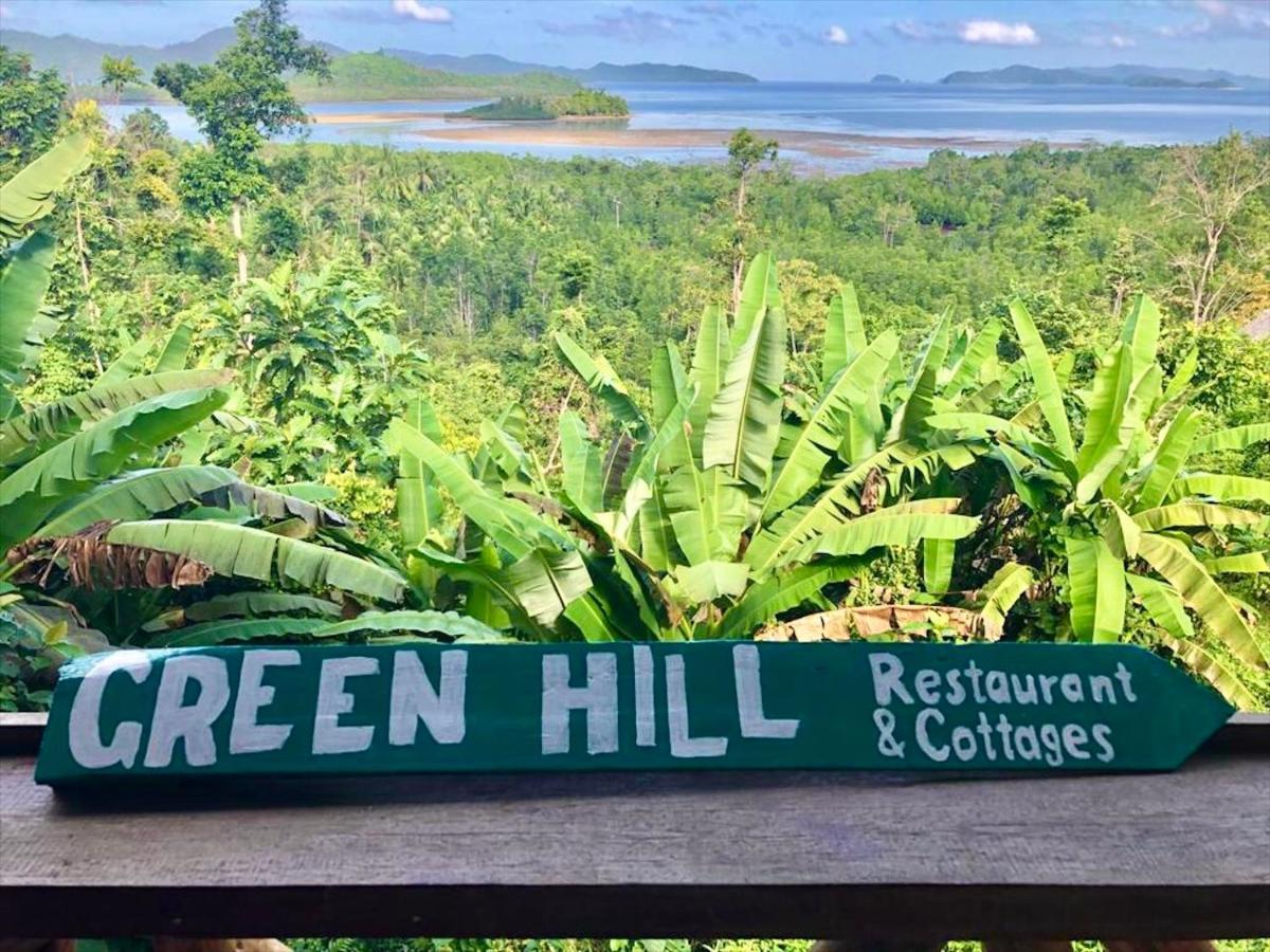 Green Hill Restaurant & Cottages San Vicente  Bagian luar foto