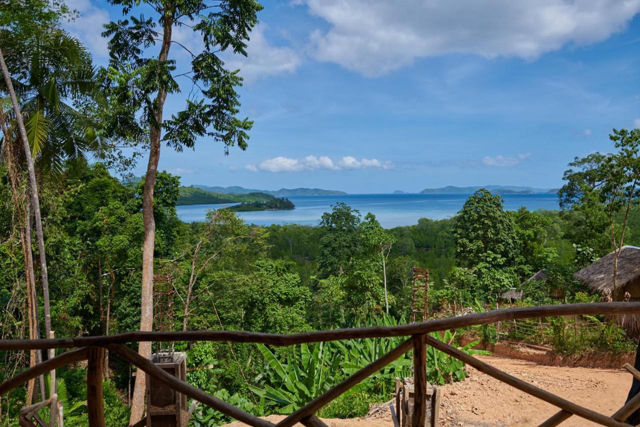 Green Hill Restaurant & Cottages San Vicente  Bagian luar foto