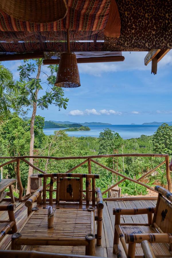 Green Hill Restaurant & Cottages San Vicente  Bagian luar foto